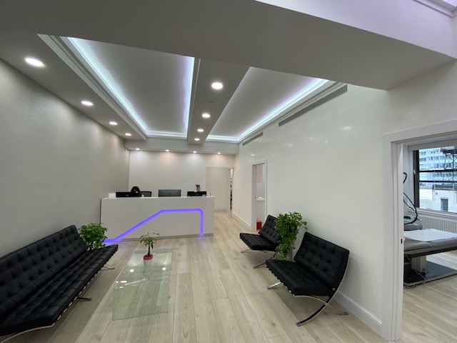 Actual New York office interior